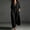 Black, variant on Morttic Women's Solid Color Lapel Collar Half Button Maxi Shirt Dress – Short Sleeve Side Pockets Summer Beach & Daily Wear Pink,S