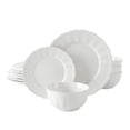 thumbnail image 2 of Vajilla Hometrends 12 Piezas Blanca Embosada, 2 of 4