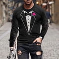 thumbnail image 1 of Blusas y camisas de manga larga y cuello redondo, camisetas casuales de moda para hombre, camisetas deportivas con estampado navideño, camisetas de manga larga, blusas de manga larga y cuello redondo,, 1 of 4