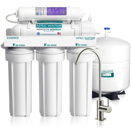 APEC Top Tier Alkaline Mineral Ph+ Ultra Safe Reverse Osmosis Drinking Water Filter System (ESSENCE (Best Alkaline Water Filtration System)