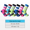 thumbnail image 4 of Calcetines de ciclismo Calcetines de bicicleta que absorben la humedad Hombres Mujeres Deportes Correr Gimnasio, 4 of 7