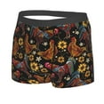 thumbnail image 2 of Naloa Sunflower Rooster Print Mens Underwear - Boxers for Men, Classic Briefs for Men, 2 of 9