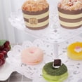 thumbnail image 3 of WRITWAA Heart Shape Dessert Table Stands White Double Layer Rack for Thanksgiving 1 Set, 3 of 8