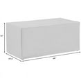 thumbnail image 6 of Pemberly Row Outdoor Patio Coffee Table Cover in Cream, 6 of 6