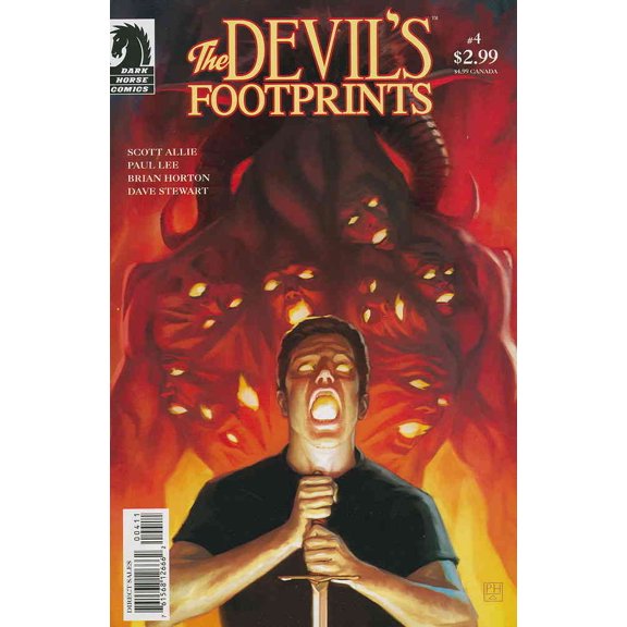 Devil's Footprints, The #4 VF ; Dark Horse Comic Book