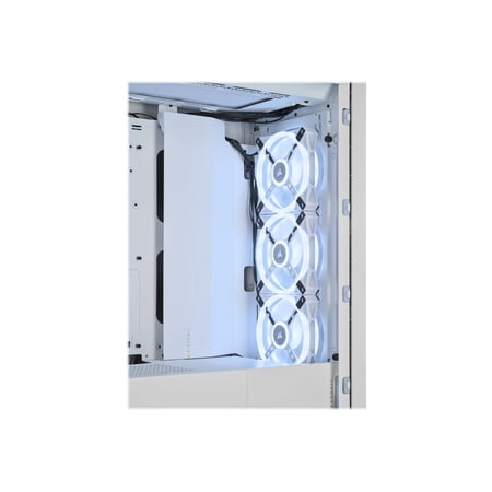 中古未使用品 PCケース CORSAIR iCUE 5000X RGB QL True White CS8342 CC-9011233-WW ミッドタワー ATX ケース