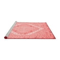 thumbnail image 2 of Ahgly Company Machine Washable Indoor Square Oriental Red Modern Area Rugs, 7' Square, 2 of 4