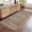 brown, variant on GlowSol 2x6 Washable Runner Rug – Soft Pearl Velvet Carpet with Non-Slip TPR Backing, Foldable Low-Pile Rug for Entryway, Bedroom, Hallway, Green Camel