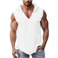 thumbnail image 2 of Neewe Mens Sleeveless Tank Tops Workout Gym Muscle Shirts Vintage Soild Summer Beach T Shirts, 2 of 7