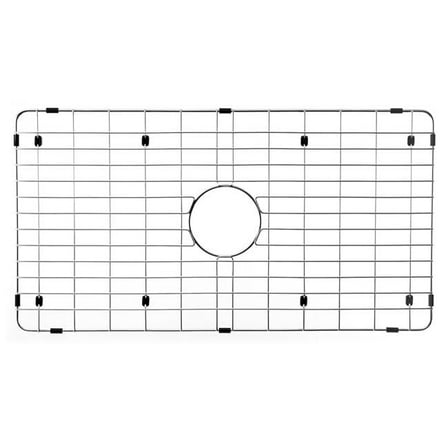 27.75 x 14.75 in. Wirecraft Bottom Grid, Stainless Steel