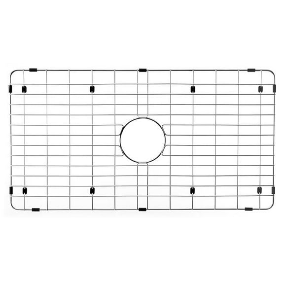 27.75 x 14.75 in. Wirecraft Bottom Grid, Stainless Steel