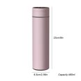 thumbnail image 3 of Copa Térmica Taza térmica con pantalla LED de temperatura de acero inoxidable de 480ML para acampar, viajar, gimnasio, 3 of 5