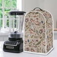 thumbnail image 5 of HELLHERO Butterfly Mushroom Pattern Design Mixer Cover 1Set Food Processor Cover Polyester Top Handle for Kitchen Counter Multifunctional, 5 of 6