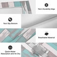 thumbnail image 6 of Turquoise Gray Outdoor Rug for Patio/Deck/Porch, Non-Slip Large Area Rug 3 x 5 Ft, Country Retro Mottled Texture Wood Grain Indoor Outdoor Rugs Washable Area Rugs, Camping Rug Carpet Runner, 6 of 8