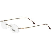 Avalon Eyewear Inc Beta Titanium Frame 50-18 Squared Oval