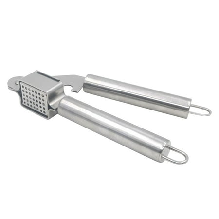 

Pianpianzi Food Processors Mini Herb with Bowl Electric Garlic Roaster Steel Home Garlic Crusher Squeezer Mincer Chopper Kitchen Press Stainless Tool Garlic Press