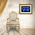 thumbnail image 3 of Carr, Hailey 18x13 Gold Ornate Wood Framed with Double Matting Museum Art Print Titled - Neon Heart Wings BB, 3 of 4