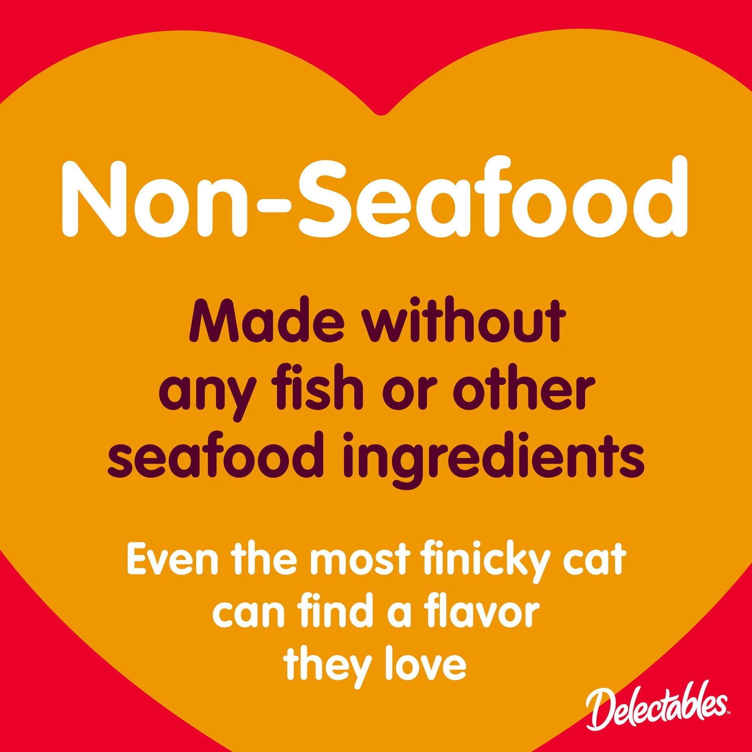 Assortiment de friandises humides pour chats Delectables sans fruits de mer