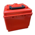 thumbnail image 3 of S SERENABLE Electric Bike Battery Box Battery Storage Box for Electric Bicycle Tricycles red, 3 of 9