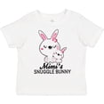 thumbnail image 3 of Inktastic Mimis Snuggle Bunny Easter Girls Toddler T-Shirt, 3 of 5