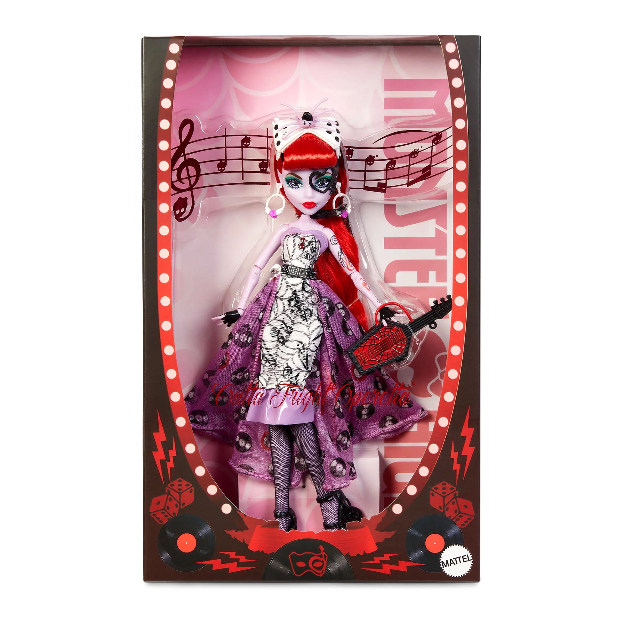 Monster High Outta Fright Operetta Limited Edition Doll: Exclusive Catacombs Concert Collection