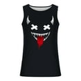 thumbnail image 4 of JXMVOJ Men's Halloween Printing Round Neck Regular Casual Sports Tank Fashion Casual Lightweight Non-Shrinking Sweat-Wicking Breathable, Loose Comfortable, Outdoor Casual Daily Wear, 4 of 5