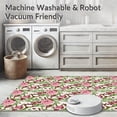 thumbnail image 5 of ODIKA 8'x10' Machine Washable Non-Slip Area Rug, Enchanted Rose Garden Pillow Making Supplies High Traffic Rug, Pink, 640544, 5 of 5