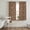 Chocolate, Terracotta, Olive, Tan, variant on Grey Fall Mushroom Sheer Curtains 84 Inch Length 2 Panels Set, Dark Farmhouse Botanical Voile Window Treatment Rod Pocket Curtains Sheers Drapes for Bedroom/Living Room/Kitchen 52"x84"x2