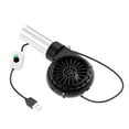 thumbnail image 4 of figatia BBQ Fan Barbecue Tool Stainless Steel Windpipe Multipurpose BBQ Cooking Fan Electric Bellows for Camping Hiking Indoor Picnic Adjustable, 4 of 8