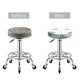 thumbnail image 5 of Balery Kawaii Frogs Fundas de asiento para taburete de bar redondo de tela de terciopelo ajustables que protegen de arañazos y manchas para sillas de 14 a 17 pulgadas.-13 inch, 5 of 7