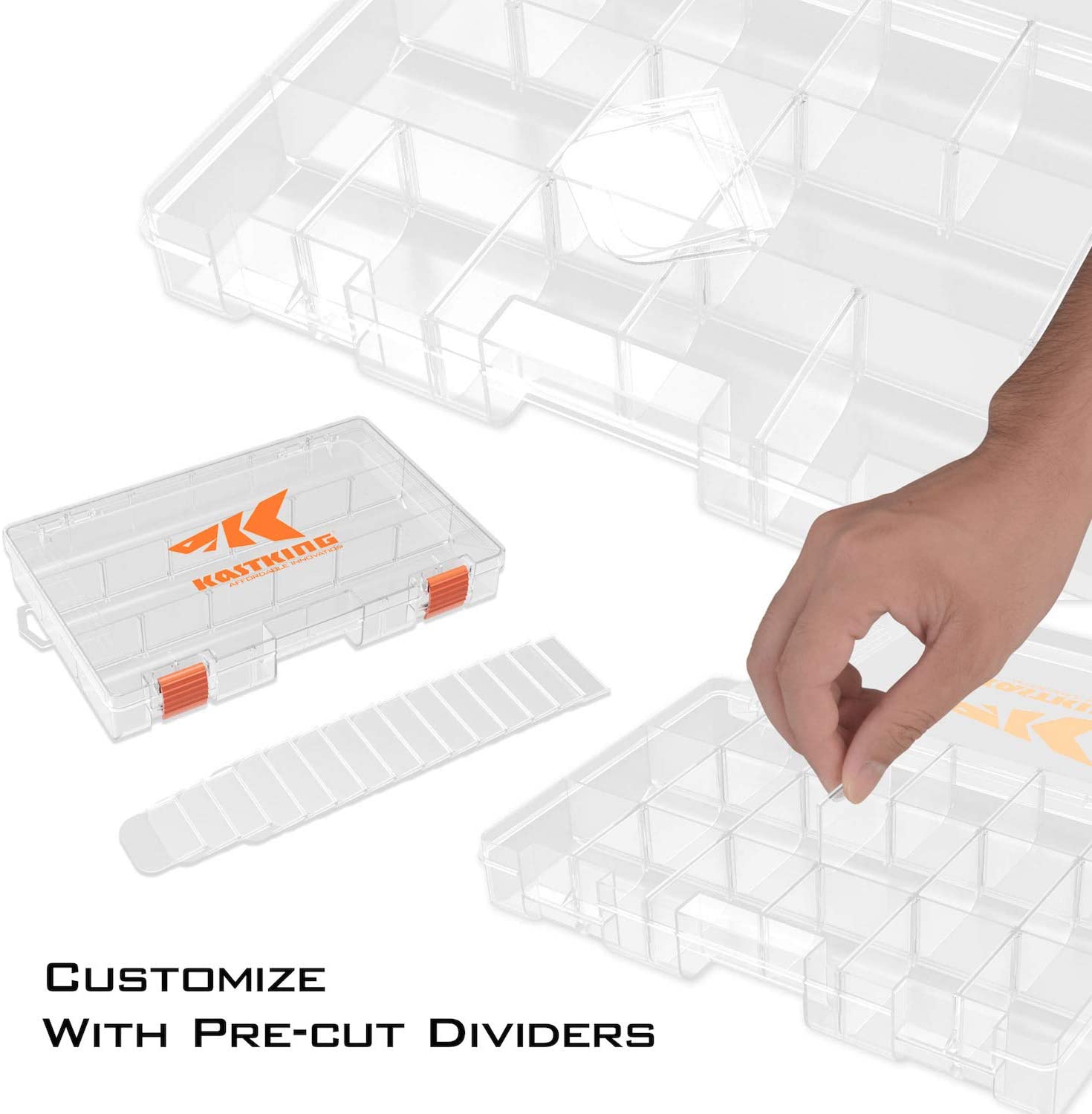 KastKing 3600 Tackle Box Organizer 2-Pack photo 4
