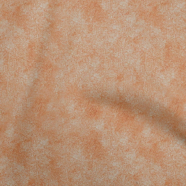 oneOone Velvet Orange Fabric Texture Craft Projects Decor Fabric Printed By The Yard 58 Inch Wide