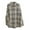 Beige, variant on Plaid Shirt Flower Pattern Printed Women's Lapel Neck Casual Cotton and Linen Long Sleeve Shirt Button Down Shirts for Women Gold L