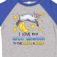 thumbnail image 4 of Inktastic I Love My Great Grandpa to the Moon and Back Cute Sheep Boys or Girls Toddler T-Shirt, 4 of 5
