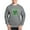 Graphite Gray, variant on CafePress - Kiss Me Im Irish St Patricks Day Sweatshirt - Crew Neck Sweatshirt