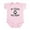 Petal Pink, variant on CafePress - My Cousin Has Paws Body Suit - Baby Light Bodysuit, Size Newborn - 24 Months