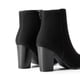 thumbnail image 4 of Botines DREAM PAIRS Anita para mujer en ante negro talla 7.5, 4 of 9