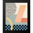thumbnail image 2 of Barnes, Victoria 20x24 Black Modern Framed Museum Art Print Titled - Modern Memphis IV, 2 of 5