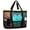 Black, variant on LARGE Mesh Beach Bag , Sand-Falls-Through Toy Mesh Tote Bags for Picnic Travel with Waterproof Liner Pocket, Heavy-Duty Shoulder Strap, Family Pool/Beach Essentials(Sky Blue)