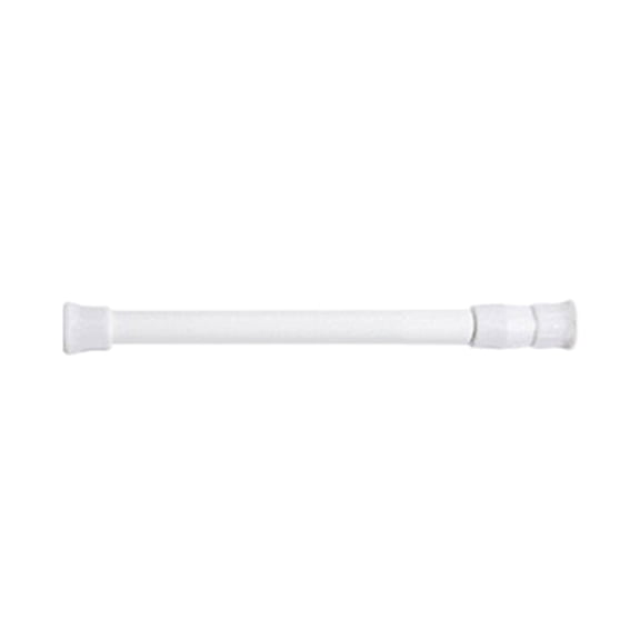 Adjustable Tension Rod, Small Tension Curtain Rod No Drilling Expandable Spring Loaded Curtain Rod Suitable for Windows Cabinet Closet Bedroom Kitchen Bathroom ,27.56inch