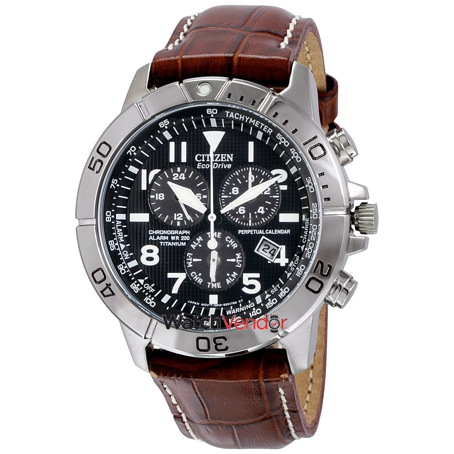 Citizen EcoDrive Perpetual Calendar Chronograph Men's Watch BL525002L