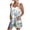☪126-Blue, variant on Nuoqisi Womens Summer Casual Sleeveless Rompers Spaghetti Strap Adjustable Loose Shorts Jumpsuit with Pockets