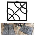 thumbnail image 4 of 40cm X 40cm Paving Concrete Step Stone Mold Molds Stones Garden Patio Pavement Mold Path Making Molds Mold, 4 of 5