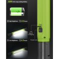 thumbnail image 4 of Work Light,3000LM LED Work Lights, Rechargeable Underhood Work Light with Hooks & Rotating Magnetic Base, Cordless Battery Powered Mechanic Light for Car Repairing Inspection Workshop Emergency, 4 of 8