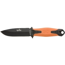 Browning Browning Ignite Fixed Blade Knife 4" Drop Point 7Cr17MoV Black Oxide Blade Polymer Handle Orange