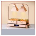 thumbnail image 3 of Buffet Food Insulation Lamp Commercial Catering Cooked Insulation Station Heating Warm Lamp Barbecue, 3 of 6