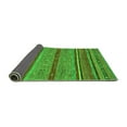 thumbnail image 2 of Ahgly Company Indoor Rectangle Abstract Green Modern Area Rugs, 8' x 12', 2 of 4