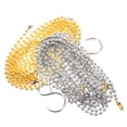thumbnail image 3 of Miangastore Volleyball Net Measuring Chain with High Precision for Dog Use 2Pcs Stainless Steel Assorted Color, 3 of 8