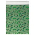 thumbnail image 3 of JAM 9 x 12 Foil Envelopes, Green Mistletoe, 25/Pack, Peel & Seal, 3 of 4