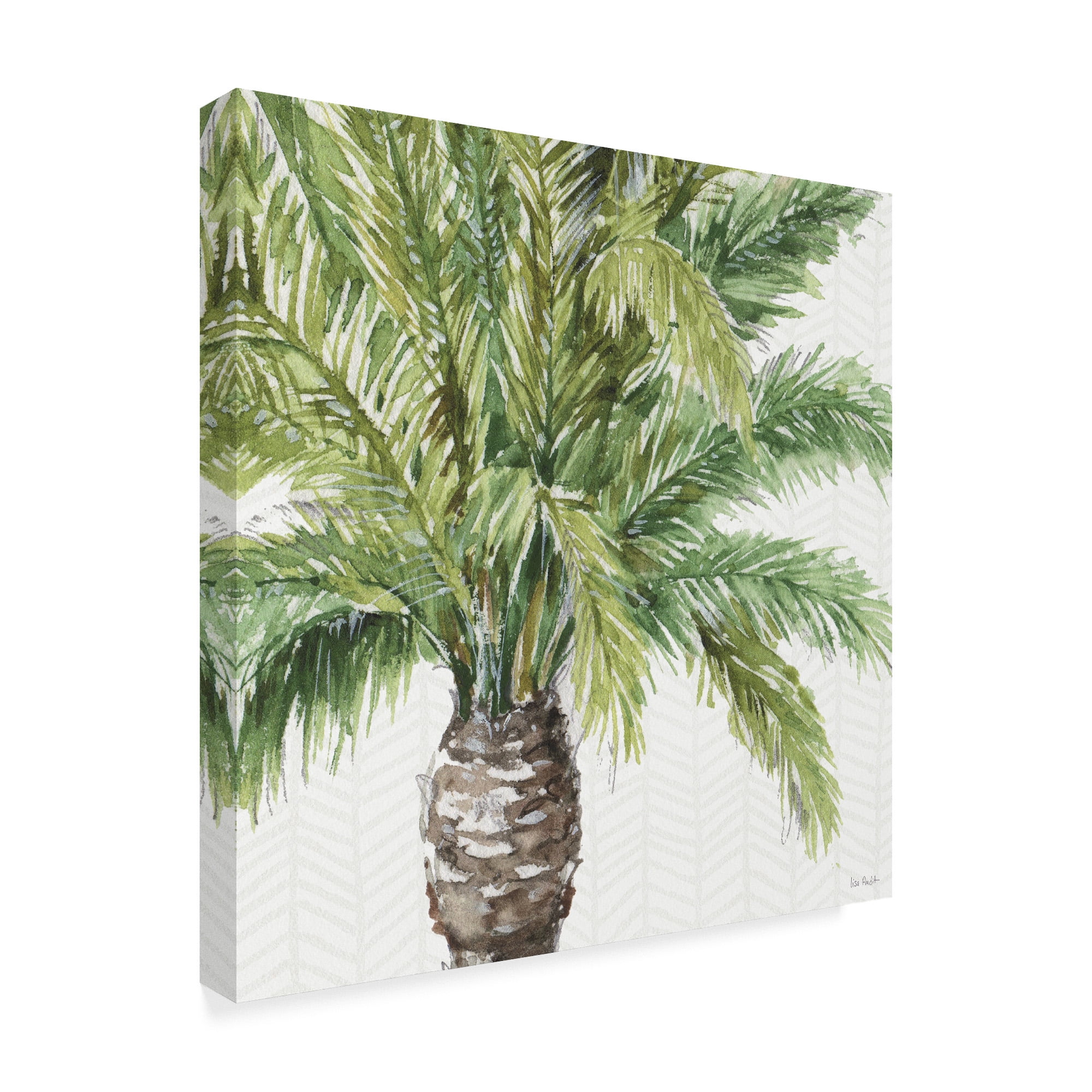 Trademark Fine Art 'Mixed Greens III' Canvas Art by Lisa Audit
